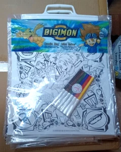 Neues Digimon Coloring Kit - Doodle Bag - selten - Bild 1 von 2