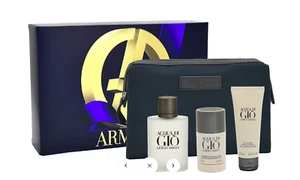 Acqua Di Gio By Giorgio Armani (4pc Gift Set) For Men EDT Spray - Picture 1 of 1