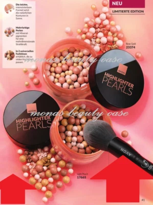 Avon Highlighter Puderperlen Farbe Rose Gold Beauty Wellness Kosmetik Glimmer 😍 - Bild 1 von 2