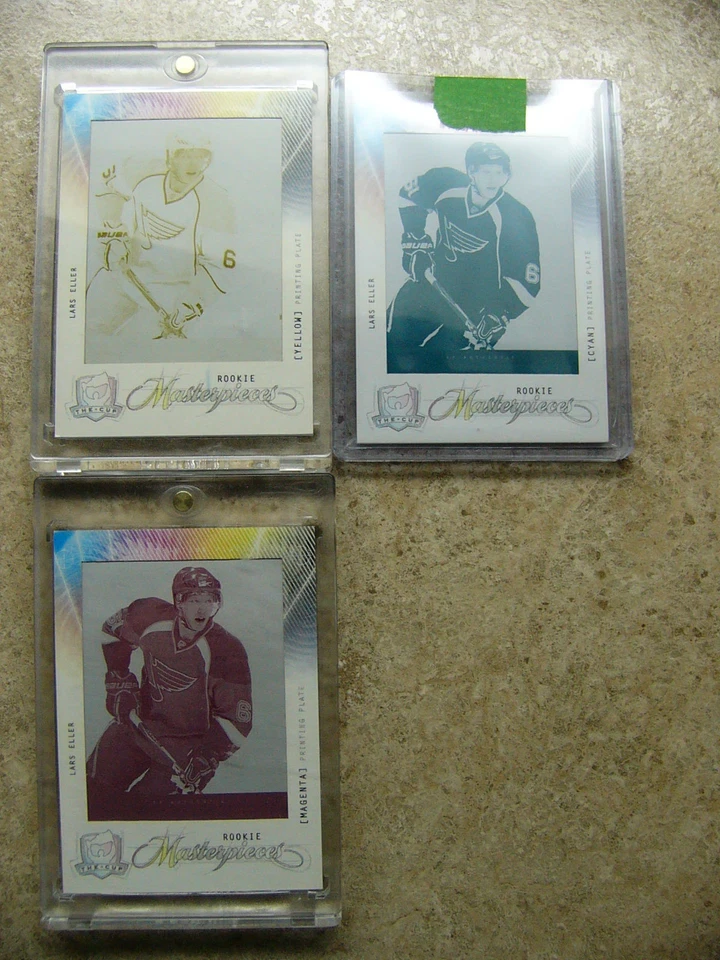 09-10 The Cup RC Rookie Masterpieces Printing Plate #MAS-161 LARS ELLER 1/1 - Image 1 of 1