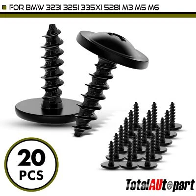 20x Clip de retención de tornillo de cabeza de relleno Phillips Truss para BMW 323i 325i M5-2.12 Foto 1 de 4