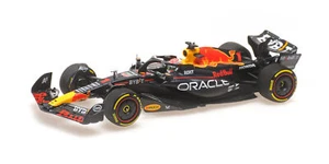 Minichamps 1:43 RED BULL RB19 MAX VERSTAPPEN WIN BRITISH GP WORLD CHAMPION 2023 - Foto 1 di 3