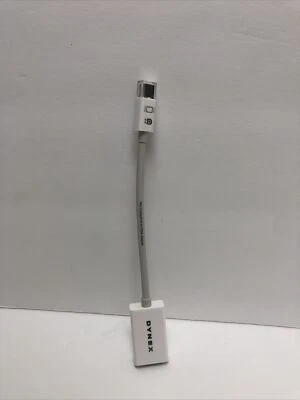 Dynex- Mini DisplayPort-to-HDMI Adapter - White - Image 1 of 2