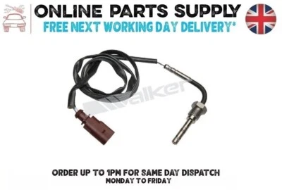 Sensor de temperatura de los gases de escape para AUDI A4 B7 Avant 2.0TDI 2004 a 2008 se adapta después de DPF Foto 1 de 4