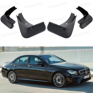Car Mud Flaps Splash Guard Fender Mudguard for Mercedes E43 AMG 4Matic 2017 2018 - Picture 1 of 9