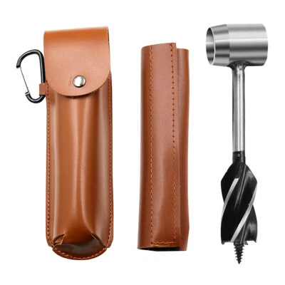 QNGENET Durable Survival Tools Kit For Bushcraft Hand Auger Wrench Wood Drill Outdoor