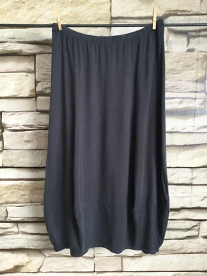 cocon.commerz PRIVATSACHEN ZARTWIDDER Tulpenrock aus PFLANZSTRICK in grau Gr. 2 - Bild 1 von 4