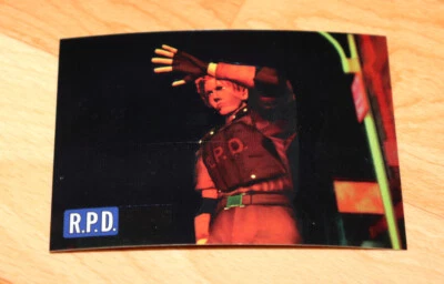 1998 Resident Evil 1 2 3 Wildstorm Trading Card Capcom Opening Sequence Leon L15 - Image 1 of 4