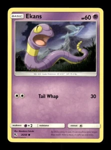 Pokemon Hidden Fates EKANS 26/68 - Picture 1 of 1