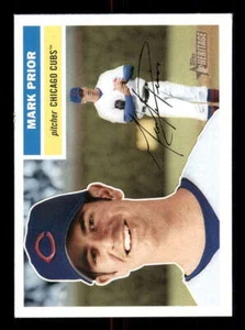 2005 Topps Heritage #69b Mark Prior (SP/Short Print) Cubs Old C on Cap c - Picture 1 of 2