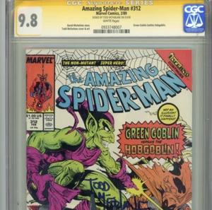 Amazing Spider-Man 312 CGC 9.8 SS Signed Todd McFarlane - Picture 1 of 4