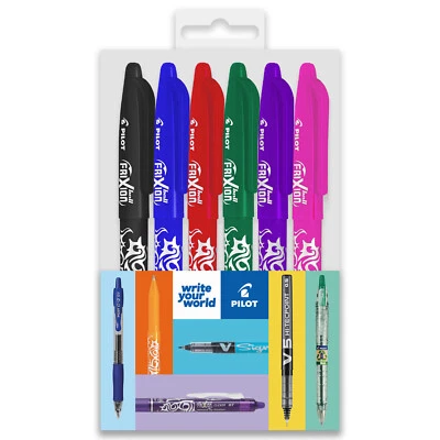 Pilot Frixion Löschbar Kugelschreiber FR7 - Medium 0.7mm - Etui Von 6 - Bild 1 von 4