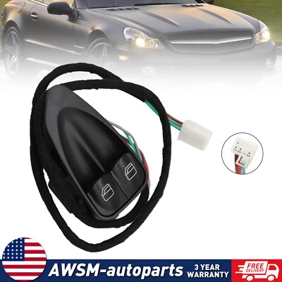 Left Driver Power Door Window Switch 2308211351 For Mercedes R230 SL500 SL550 Foto 1 de 4
