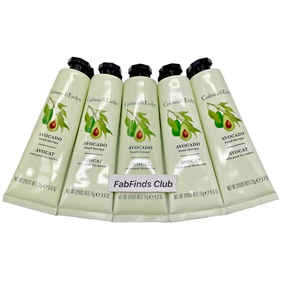 Crabtree & Evelyn Avocado Hand Therapy Cream Sealed Travel Size 4.5oz (5x0.9oz) - Image 1 of 4