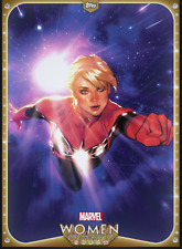 Captain Marvel Women of Marvel Gold Motion LE epic - Topps Collect Digital card