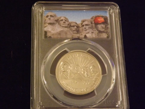 1991-D  50 C      Mount Rushmore         PCGS  MS 70 Cover