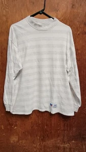 Vintage Herren gestreiftes Russell Langarm Hemd 80er/90er Jahre Größe XL - Bild 1 von 7