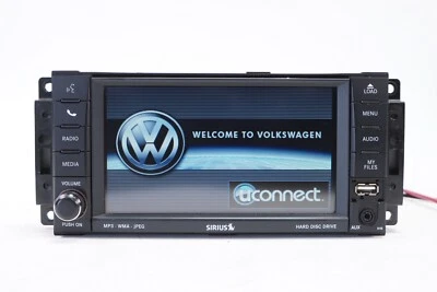 VOLKSWAGEN ROUTAN Navigation AM/FM CD Player MP3 DVD HDD Display OEM 2009 - 2014 - Image 1 of 4