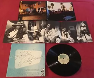 Eagles – Hotel California *1976 German TELDEC Pressing [VG+} Vinyl - w/Poster - Picture 1 of 9