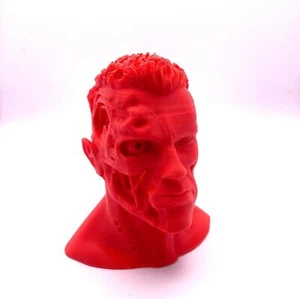 Terminator T-800 Busto Decorazione Alta Qualità Scultura Fantascientifica Regalo Perfetto - Foto 1 di 8