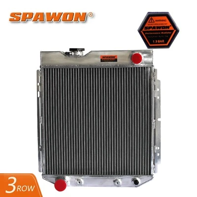 Radiador SPAWON 3 filas para Mercury Comet Ford Falcon 1960-1966 sedán entrega en Foto 1 de 4