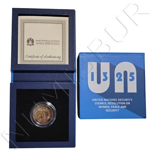 MALTA 2 euros 2022 - Seguridad de las Naciones Unidas (Mintage 3000 pieces) - Picture 1 of 1