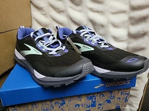Size 12 - Brooks Cascadia 15 GTX Black Marlin Womens - Picture 1 of 7