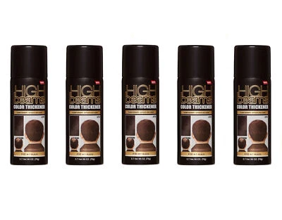 Spray espesante de color High Beams negro azabache 2,7 OZ - Paquete de 5 Foto 1 de 4