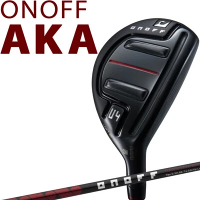 DAIWA GLOBERIDE Golf Japan 2024 ONOFF UTILITY WINGS AKA SMOOTH MP-524U Hybrid - Image 1 of 4
