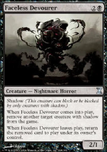 FACELESS DEVOURER X4 4 4X Time Spiral MTG Magic the Gathering Cards DJMagic - Image 1 of 1