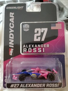 2022 #27 Alexander Rossi NAPA Auto Nation 1/64 Greenlight Indycar pressofuso - Foto 1 di 2