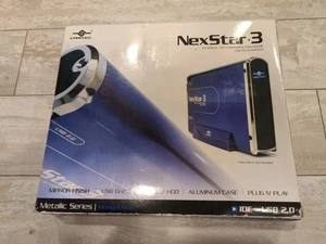 Vantec NexStar3 External Hard Drive Enclosure 3.5" IDE to USB 2.0 NST 360U2-BL - Picture 1 of 2