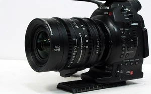 cine parfocal sigma 18-35mm t2 canon ef 0.8 gears manual de clicked iris 95mm - Picture 1 of 16