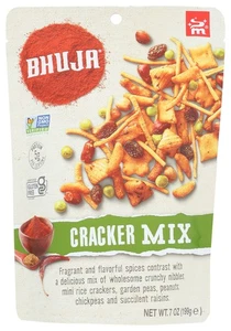 Majans Bhuja Gluten-Free Snack Mix, 7oz Bag, Non-GMO, Vegetarian. - Picture 1 of 5