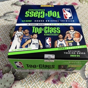 NBA Top Class 2023 2024 Trading Cards - Scatola 10 Fatpack Panini - Foto 1 di 5