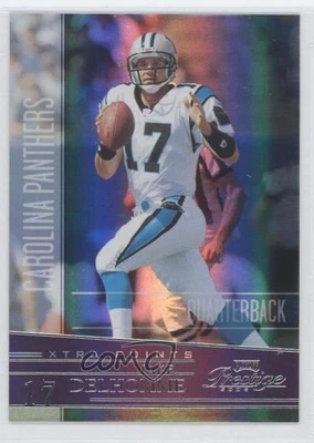 2006 Playoff Prestige Xtra Points Purple /75 Jake Delhomme #20 - Image 1 of 2