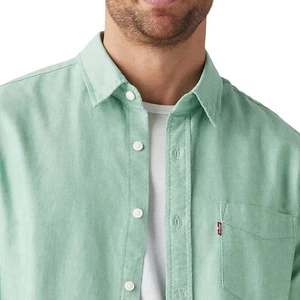 AUTHENTISCHES LEVI'S KLASSISCHES BUTTON-DOWN-HEMD MIT 1 TASCHE UND ROTEM ETIKETT 857480275 - Bild 1 von 3