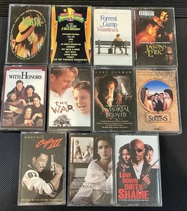 11 Movie Soundtracks 1994 Cassette Tapes 90's Power Rangers The Mask Sirens lot - Picture 1 of 2