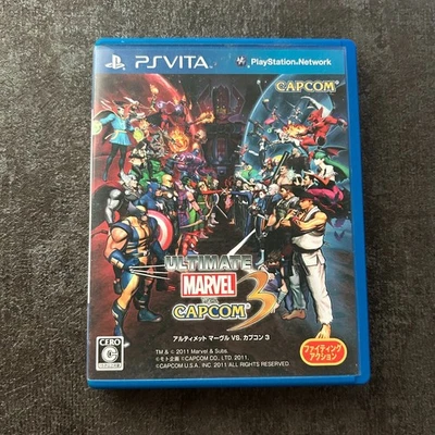 USED PS Vita Ultimate Marvel vs. Capcom 3 JAPAN - Image 1 of 4
