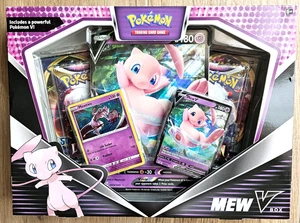 Nueva V Caja Pokemon Tarjeta Espada Escudo Paquetes Mewtwo Promo TCG NUEVO SELLADO - Imagen 1 de 5