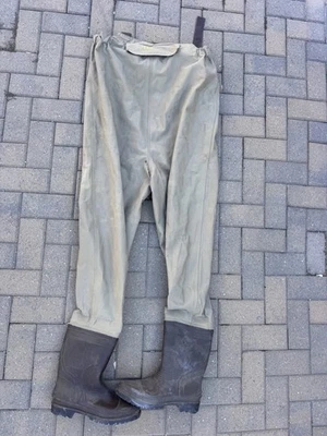Waders lacrosse size 11 fishing construction hunting rubber - Image 1 of 4
