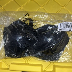 Victoria Secret schwarzer Damen BH ohne Bügel Gr. M leicht gefüttert neu - Bild 1 von 4