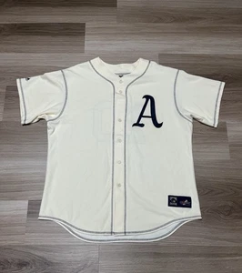Vintage Philadelphia Athletics A's Grove #10 Majestic Cooperstown Jersey Size XL - Picture 1 of 12