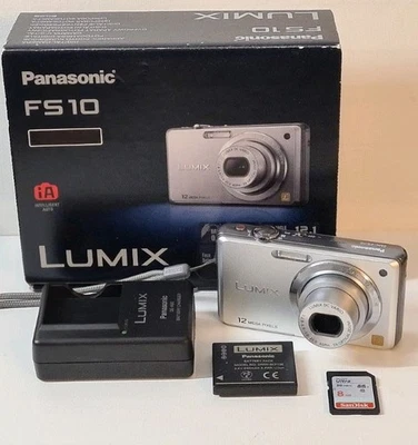 Digitalkamera Panasonic LUMIX DMC-FS10 12.1MP 5×Zoom OVP - Bild 1 von 4