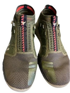 Scarpe da allenamento Under Armour da uomo taglia 9,5 verdi HOVR Project Rock 2 atletiche - Foto 1 di 8