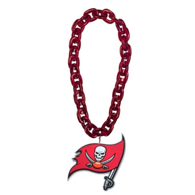 Tampa Bay Buccaneers NFL Fan Cadena Collar Espuma 4 Colores! Foto 1 de 2