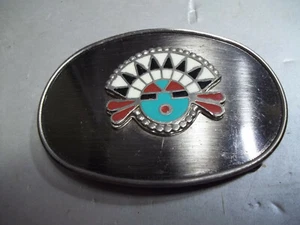 Turquoise Western  Belt Buckle - Picture 1 of 2