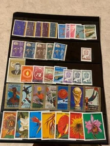 Paraguay Postage Lot All Different Approx 38 Stamps Mint Never Hinged SKU#34921 - Picture 1 of 1