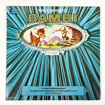 ©1967 Disneyland Record LP Schallplatte BAMBI dt. Zauberspiegel Cover - Bild 1 von 4