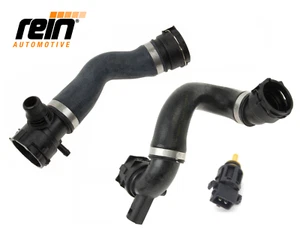 Upper & Lower Radiator Hose + Sensor OE Rein for BMW 128i E90 E92 E93 06-13 - Picture 1 of 1